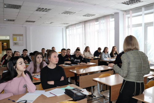 состоялась творческая встреча студентов и преподавателей нашего техникума с учёным