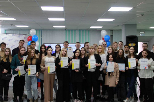  Торжественное награждение студентов ко Дню Российского студенчества 